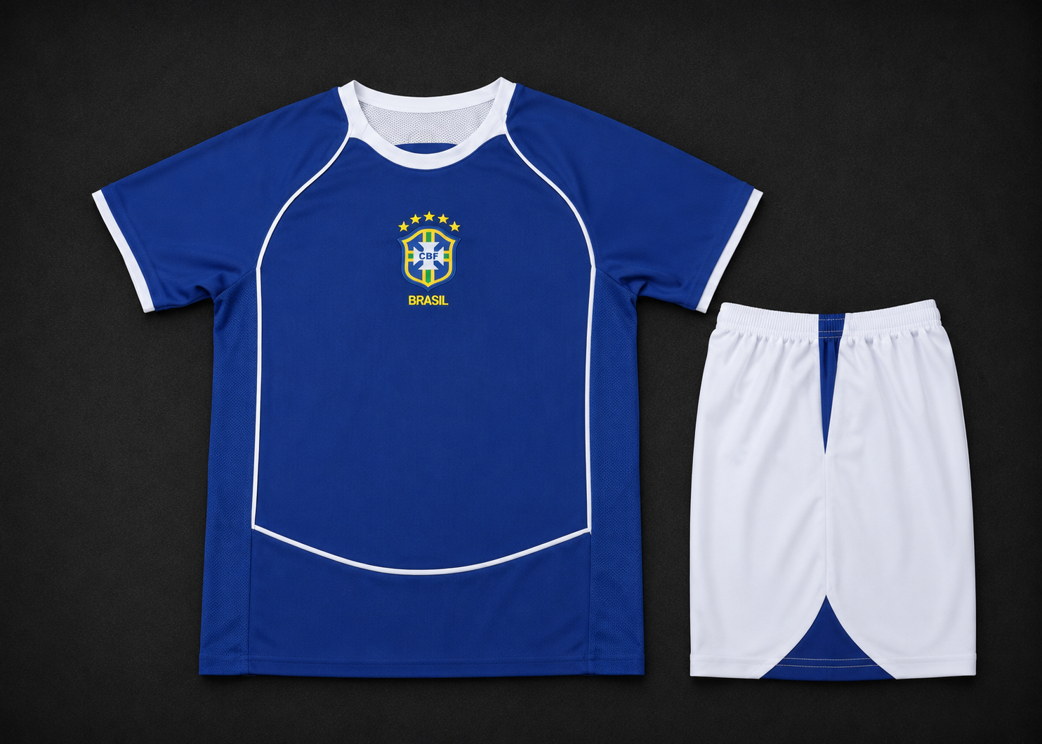 Brazilië Retro 2004 Away Kids