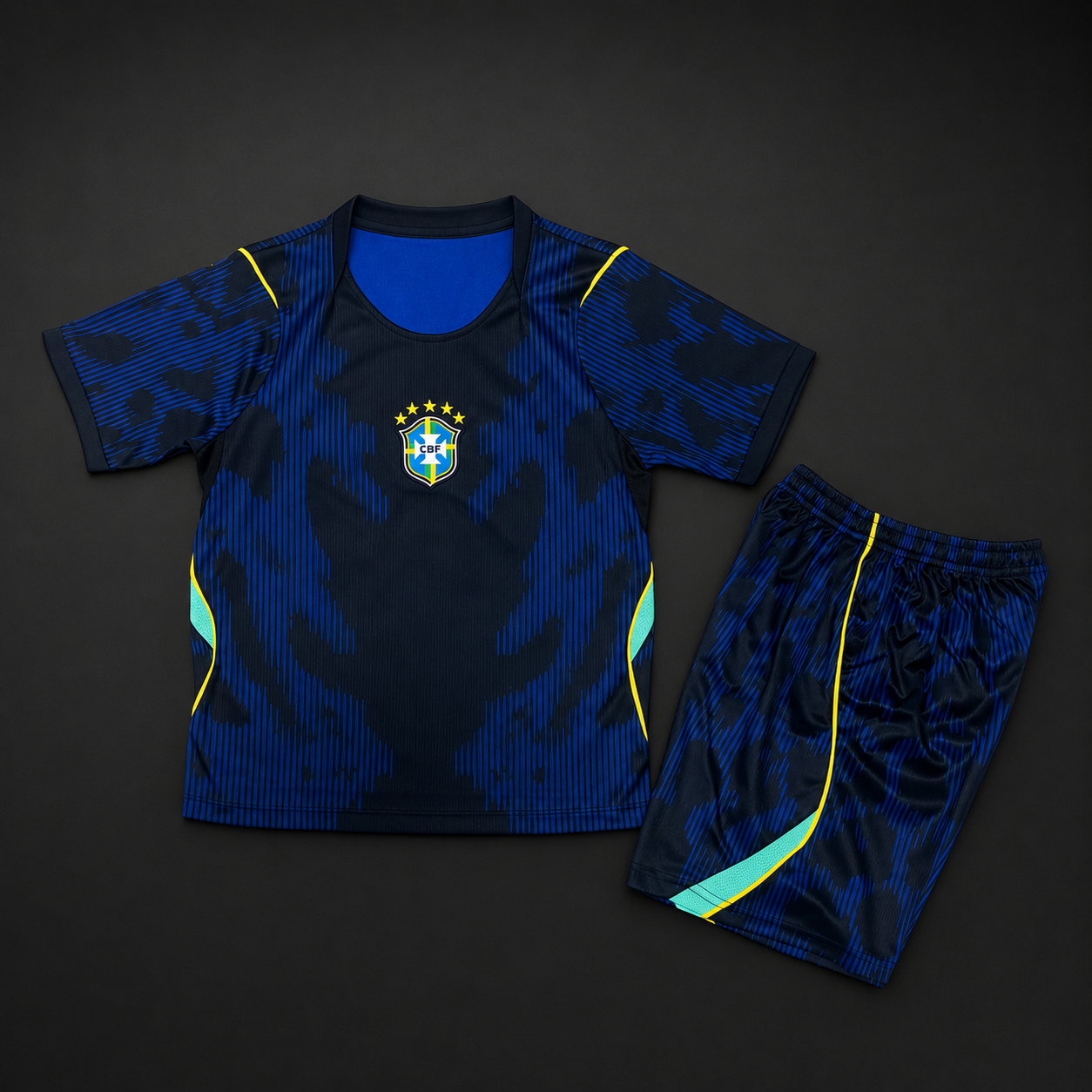 Brazilië away WK 2026 Kids